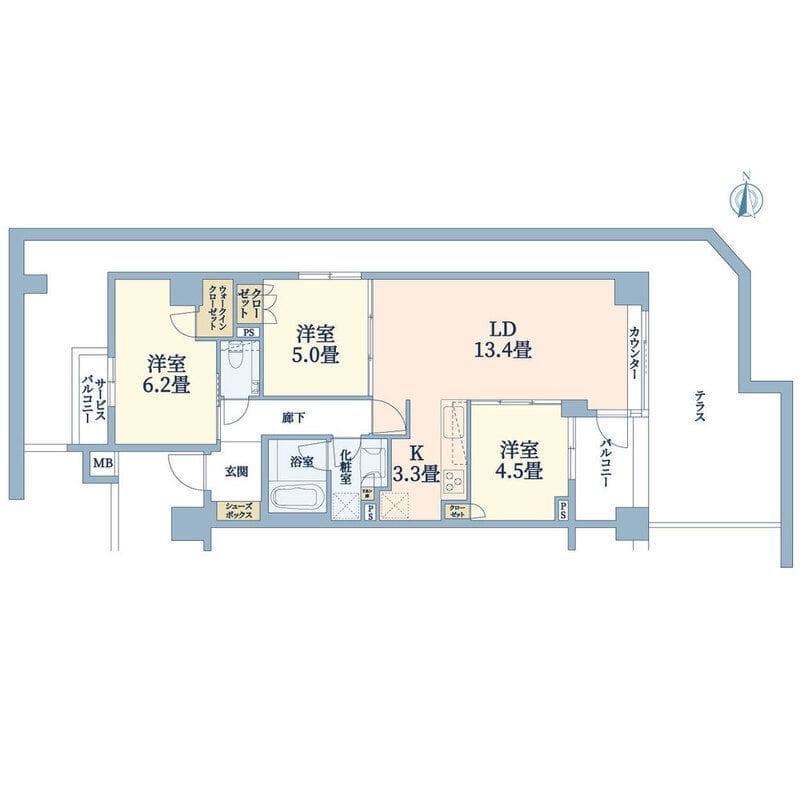ディアナコート都立大学の写真