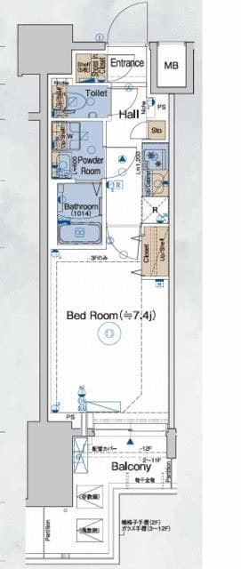 ガリシアレジデンス品川パークサイド 1005
