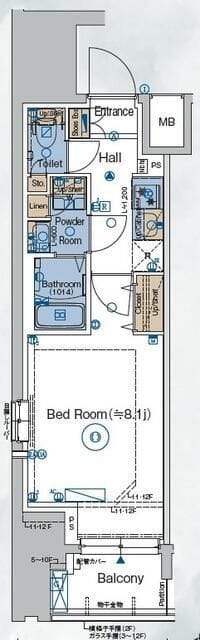 ガリシアレジデンス品川パークサイド 604
