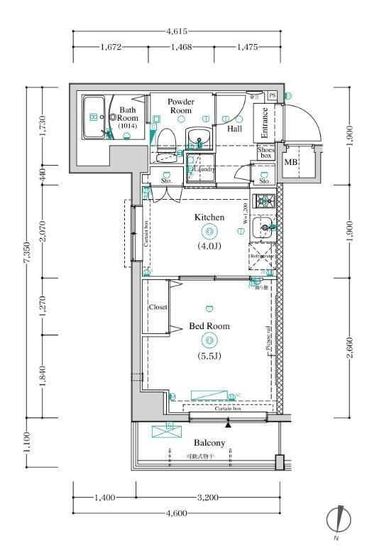 アンベリール亀有 201