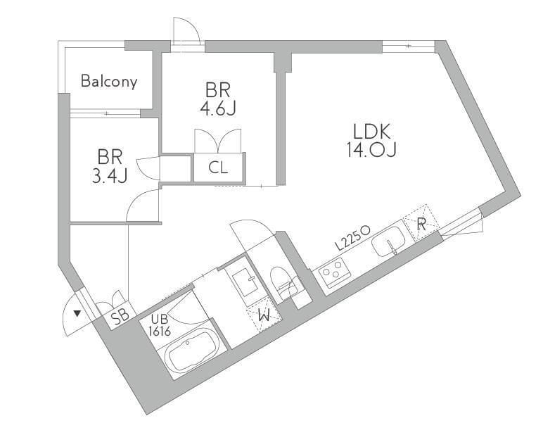 GranDuo梅ヶ丘 201