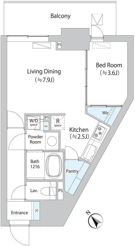 ボヌール小石川α 402