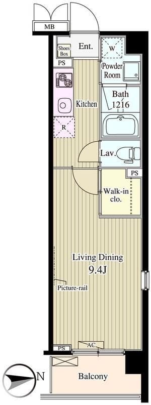バンデューセン上北沢 106