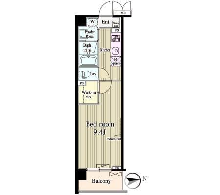 バンデューセン上北沢 208