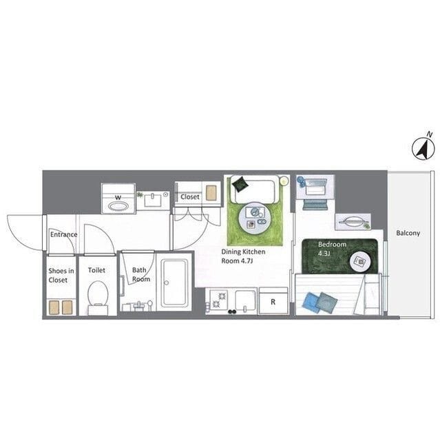 AIFLAT若松河田 1102