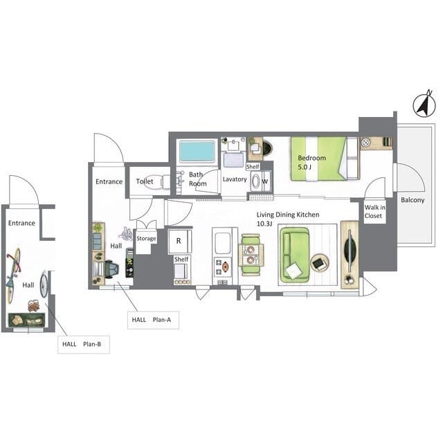 AIFLAT若松河田 1304