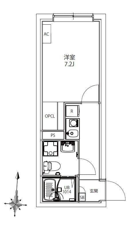 MAXIV CITY南品川 103 間取り図