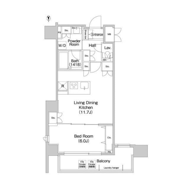 コンフォリア麻布EAST 0802