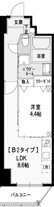 ORANGE PORTE 203 間取り図