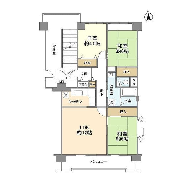 光が丘パークタウンゆりの木通り北住宅4号棟の写真