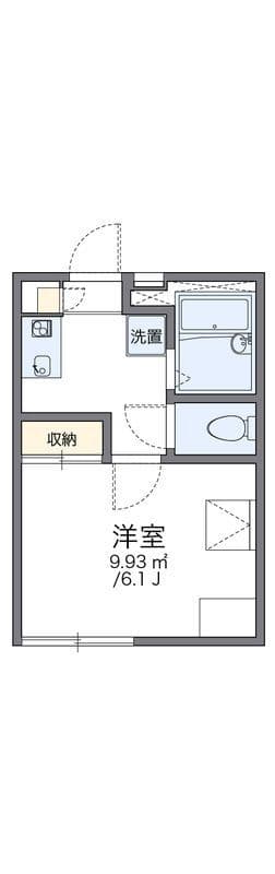 レオパレスリレーション 101 間取り図