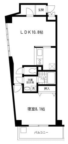ゼフィルスA棟 0131 間取り図