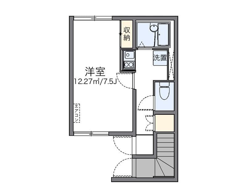 レオネクストSensuiⅣ 101 間取り図