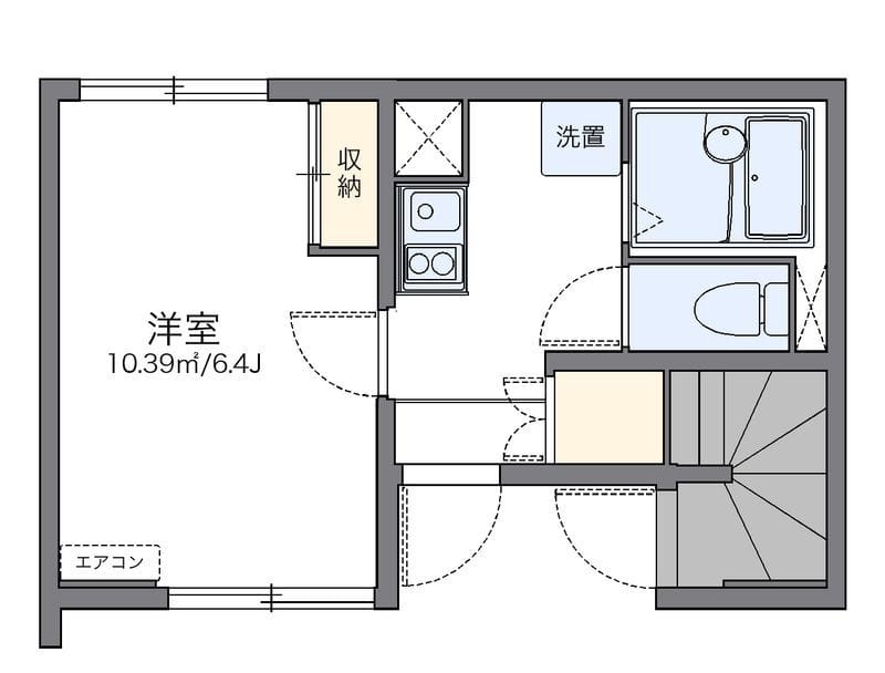 レオネクストSensuiⅣ 103 間取り図