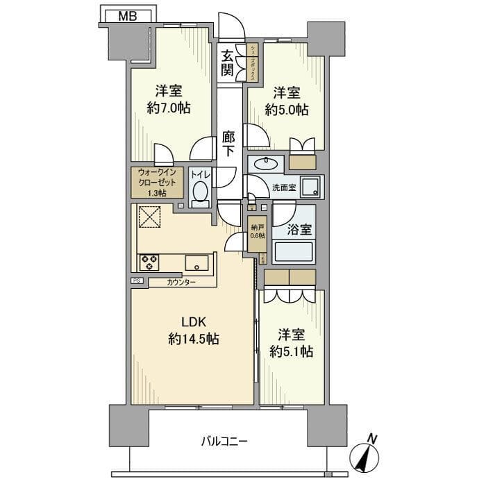 ザ・パークハウスオイコス赤羽志茂サードスクエアの写真