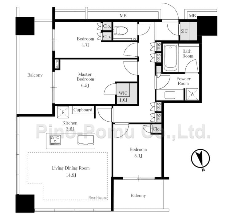 WORLD TOWER RESIDENCE 2401