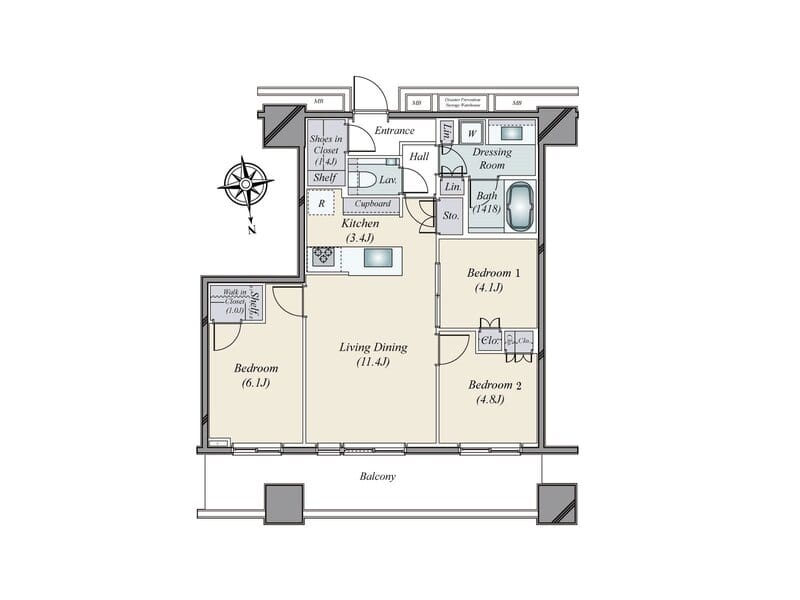 WORLD TOWER RESIDENCE 3402