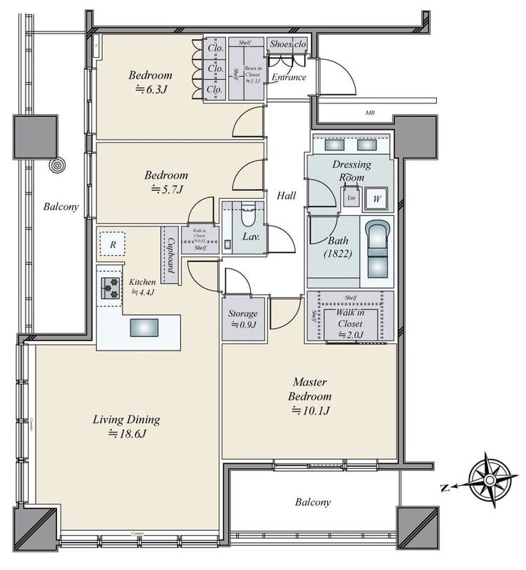 WORLD TOWER RESIDENCE 3405