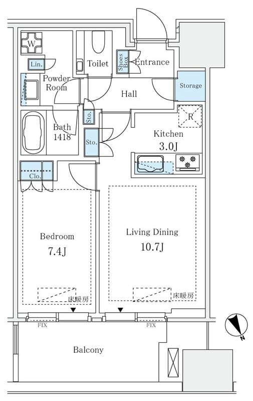 麻布台ヒルズレジデンスB 1008