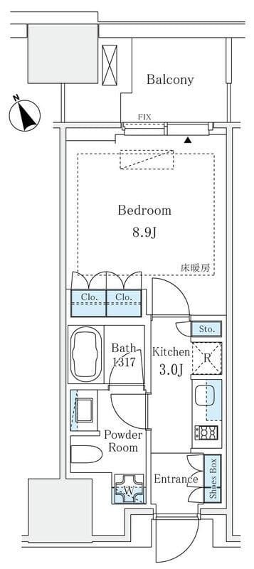 麻布台ヒルズレジデンスB 1106