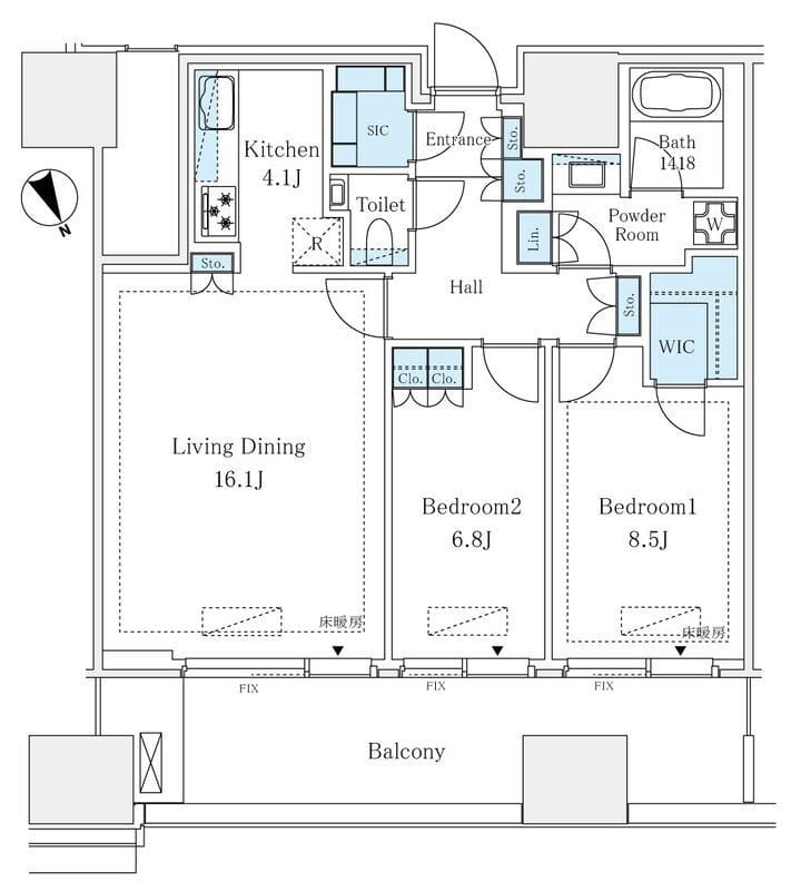 麻布台ヒルズレジデンスB 1109