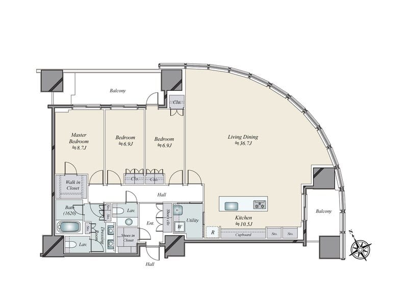 麻布台ヒルズレジデンスB 3006