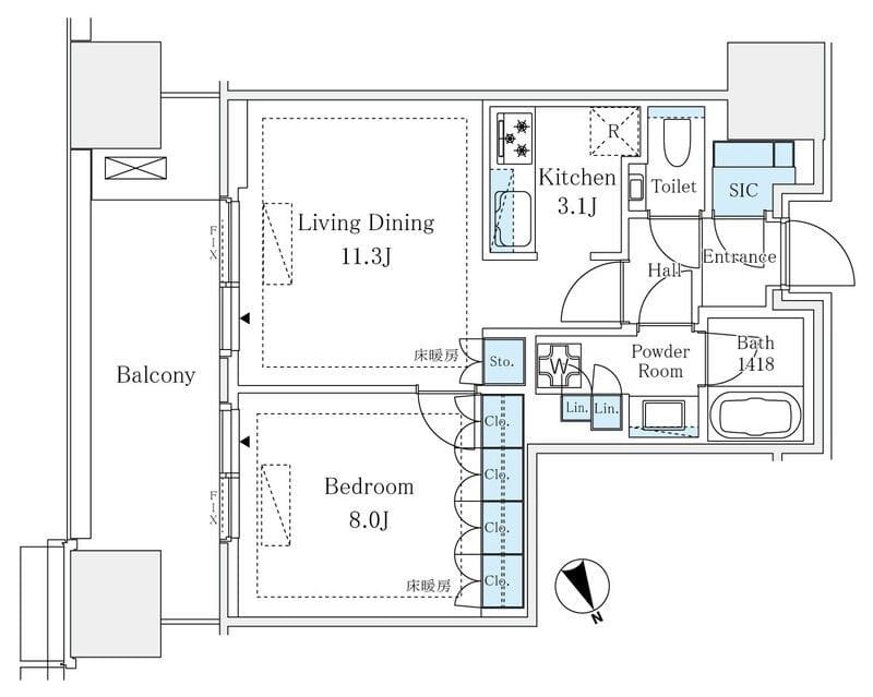 麻布台ヒルズレジデンスB 812