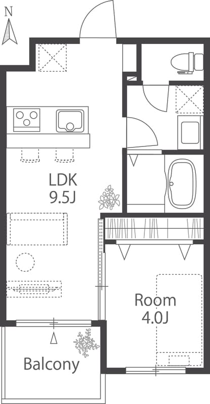 ビクトリーガーデン中落合 203