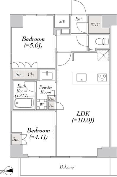 ミリアレジデンス浅草橋 1004