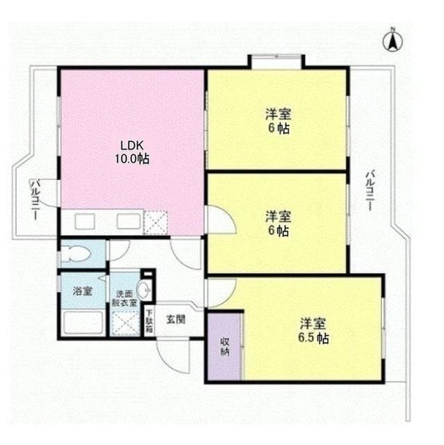 市ヶ谷加賀町アパートD棟 301