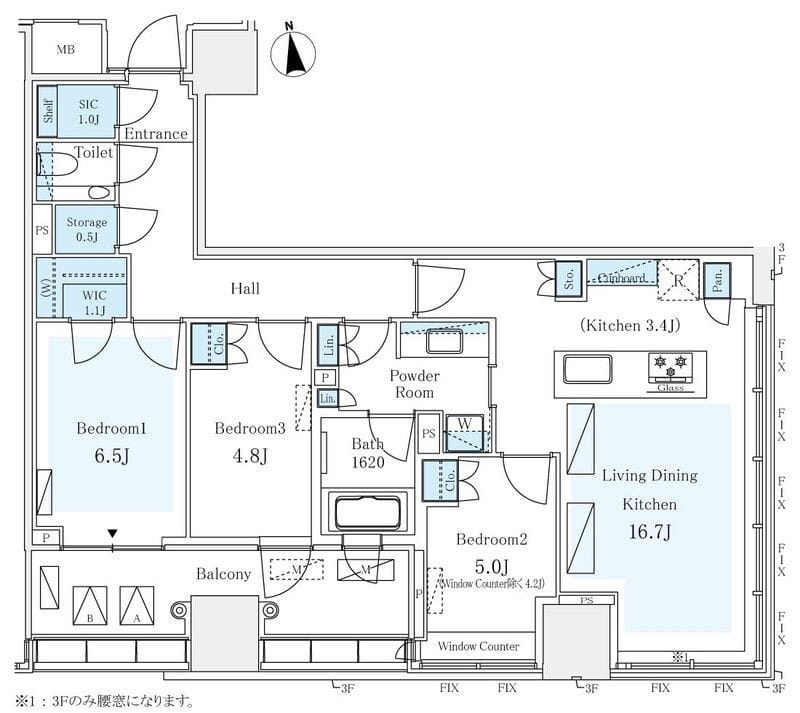 パークコート ザ・三番町ハウス 1107