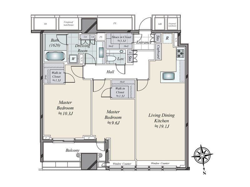 パークコート ザ・三番町ハウス 1808