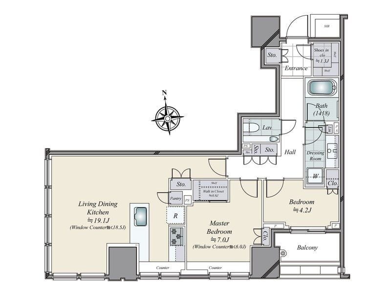 パークコート ザ・三番町ハウス 504