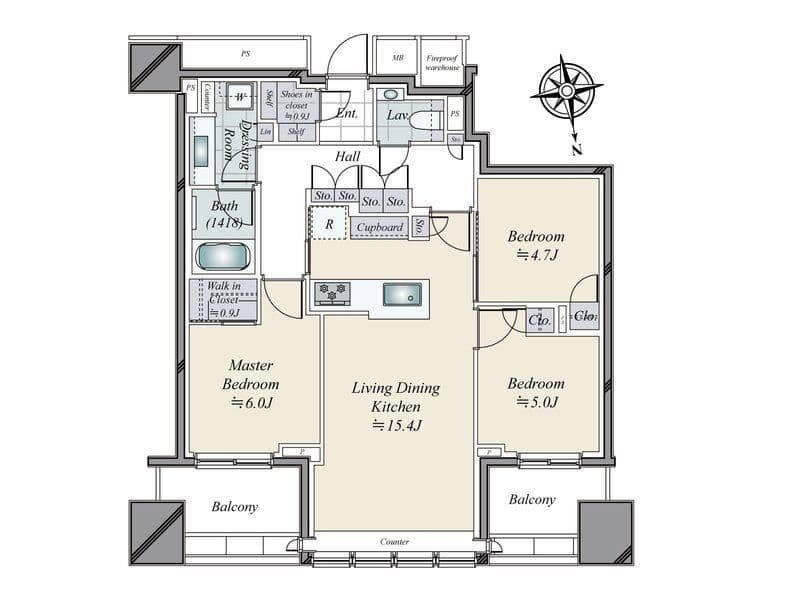 パークコート ザ・三番町ハウス 812