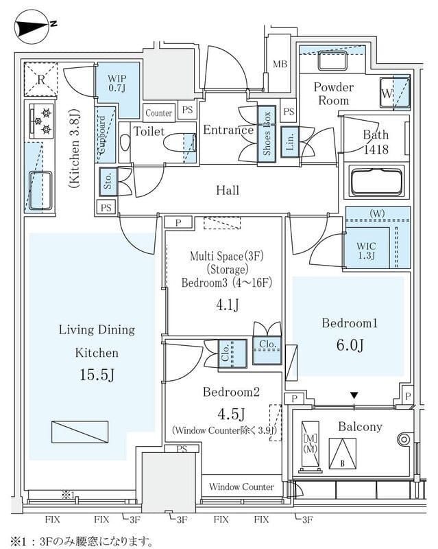 パークコート ザ・三番町ハウス 908
