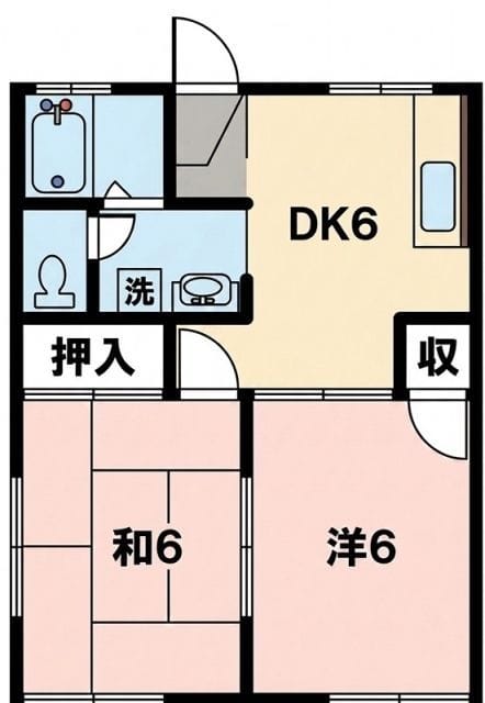 メゾンシーロード 201 間取り図