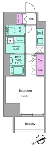 ドゥーエ三ノ輪Ⅰ 1103