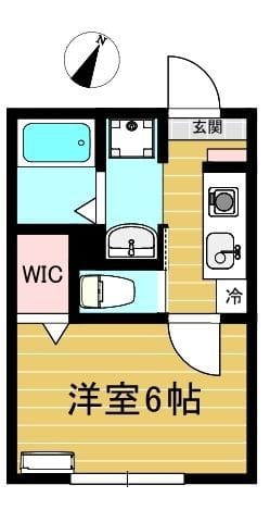 サニーハウス品川 201 間取り図