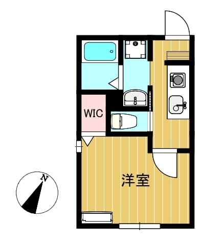 サニーハウス品川 203 間取り図
