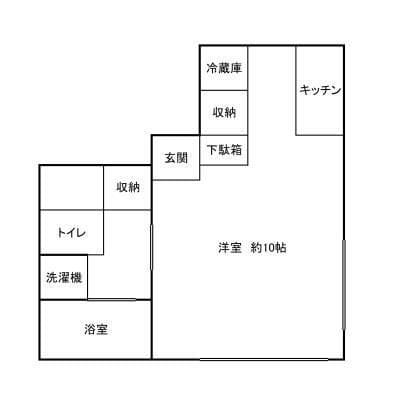 ダイヤモンドレジデンス東日暮里 301 間取り図