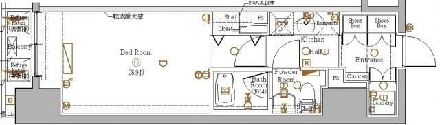 ブレシア銀座イースト 904
