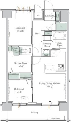 ワンルーフレジデンス台東根岸 1102