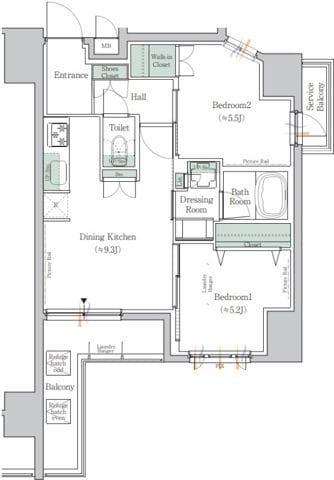 ワンルーフレジデンス台東根岸 1301