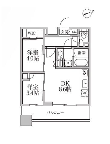 レジディア新御徒町Ⅱ 1103