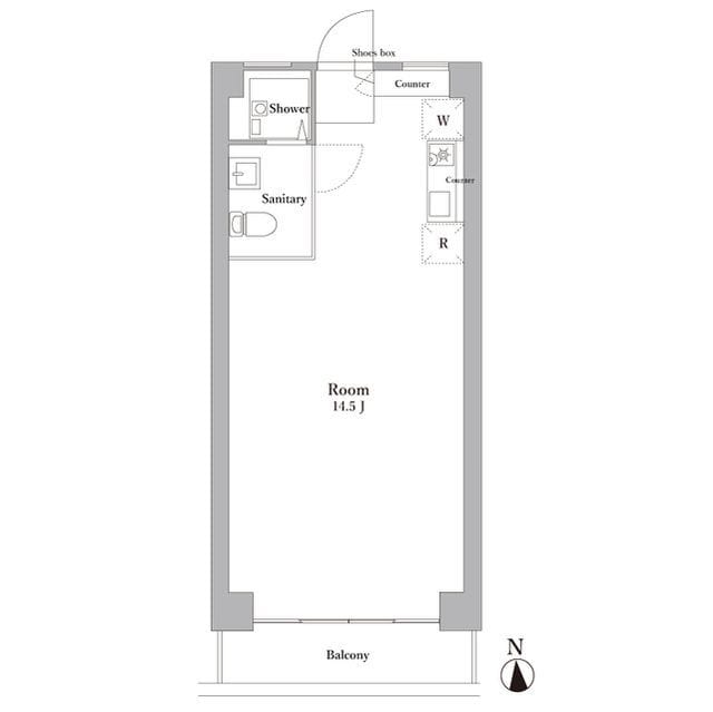ARK HOUSE TD 302 間取り図