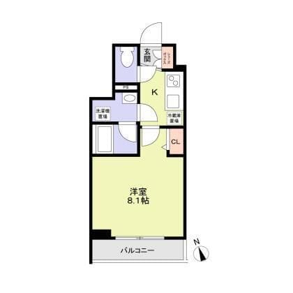 XEBEC方南町 402 間取り図