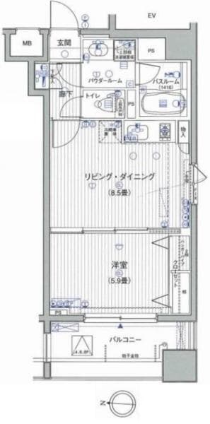 ラグジュアリーアパートメント三ノ輪 204