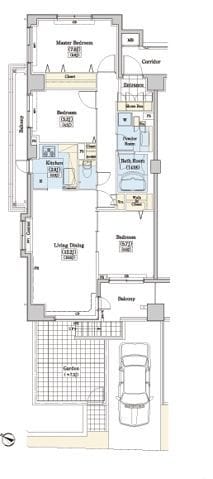 レジディアタワー上池袋(パーク棟) PR113