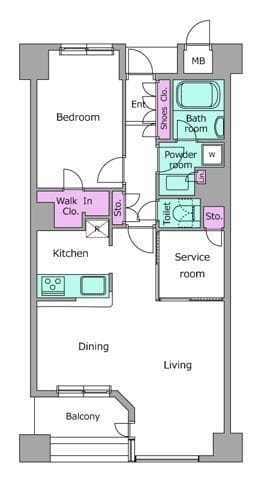 レジディアタワー上池袋(パーク棟) PR409