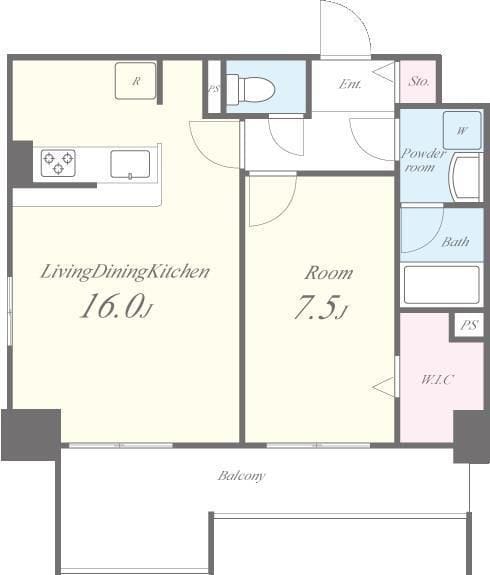月島リバーサイドハイツ 203